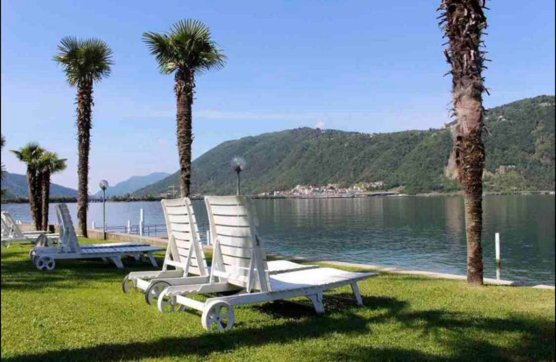 Holiday On The Lake Lugano 2 Bissone Exterior photo