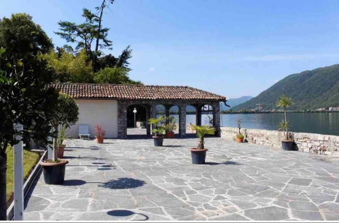 Holiday On The Lake Lugano 2 Bissone Exterior photo