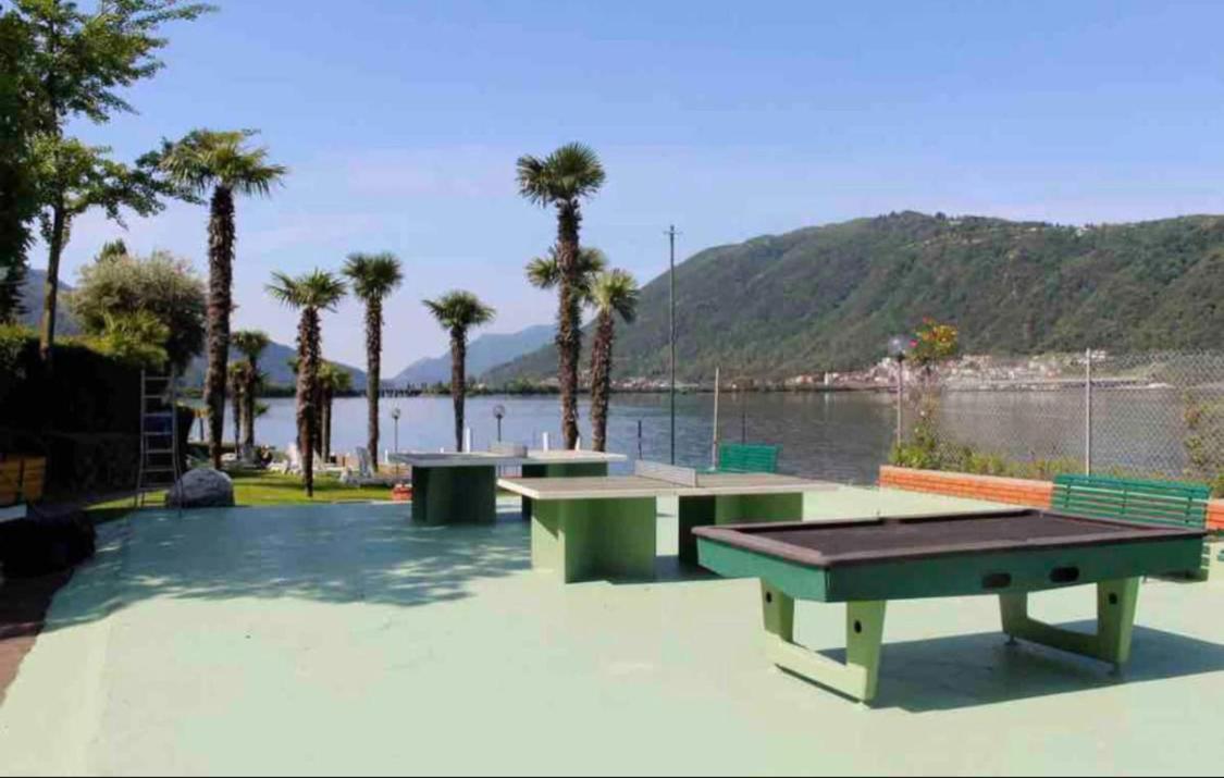 Holiday On The Lake Lugano 2 Bissone Exterior photo